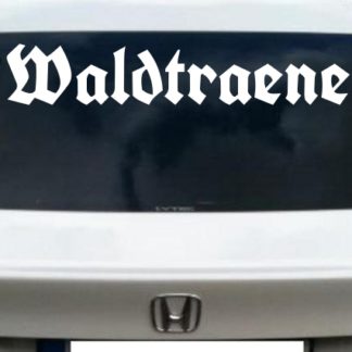 Waldtraene Heckscheibenaufkleber