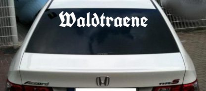 Waldtraene Heckscheibenaufkleber