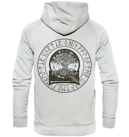 Waldtraene - Ulfhednar Kinder Premium Kapuzenpullover – Bild 2