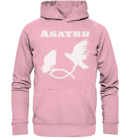 Asatru - Hugin und Munin fangen Christenfisch - Kinder Kapuzenpullover – Bild 5