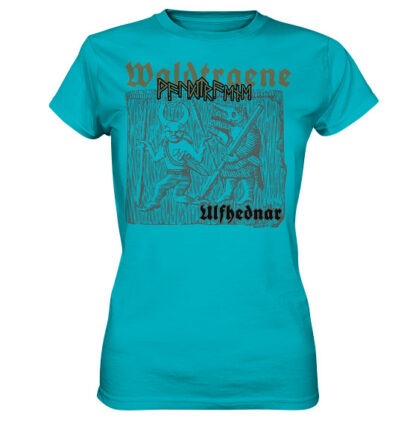 Waldtraene - Ulfhednar Damen Premium T-Shirt – Bild 15