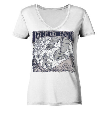 Ragnarok - die letzte Schlacht - Ladies V-Neck Shirt – Bild 5