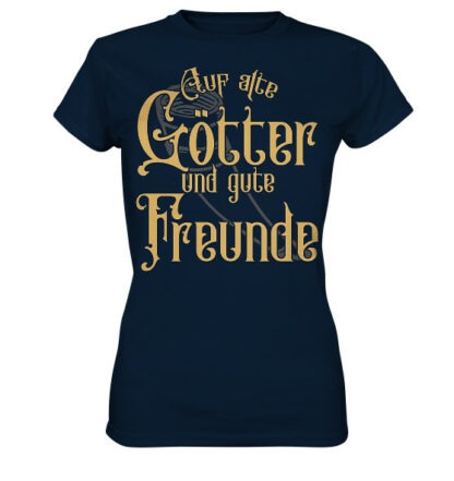 Auf alte Götter und gute Freunde - Ladies Premium Shirt – Bild 3