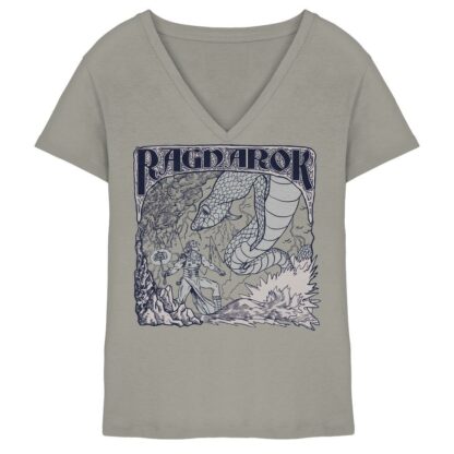 Ragnarok - die letzte Schlacht - Damen V-Neck T-Shirt – Bild 2