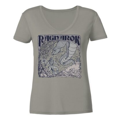 Ragnarok - die letzte Schlacht - Damen V-Neck T-Shirt