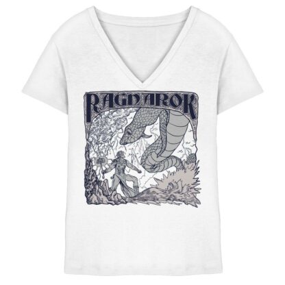 Ragnarok - die letzte Schlacht - Damen V-Neck T-Shirt – Bild 4