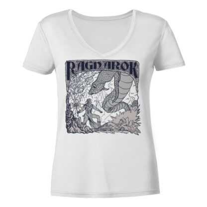 Ragnarok - die letzte Schlacht - Damen V-Neck T-Shirt – Bild 3